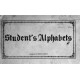 Student's Alphabets (1907) — Digital Download