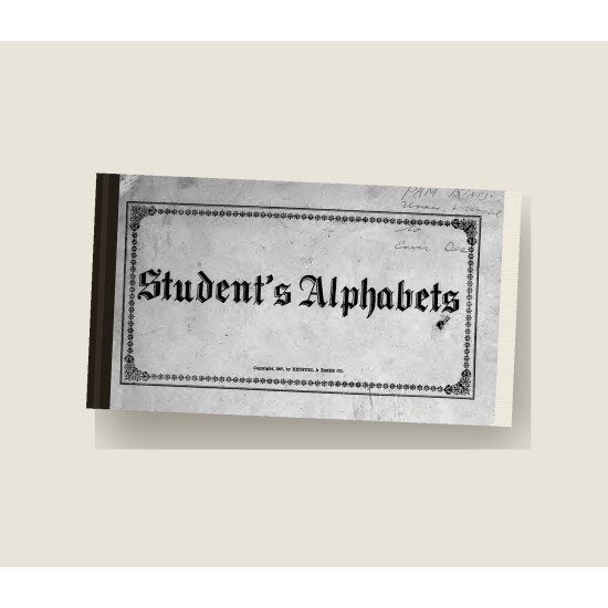 Student's Alphabets (1907) — Digital Download