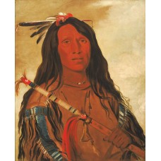Catlin Cheyenne Chief Portrait Western Art