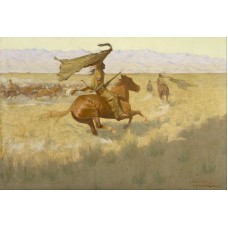 Remington Horse Thieves Stampede Western Art Remington Horse Thieves Stampede Western Art