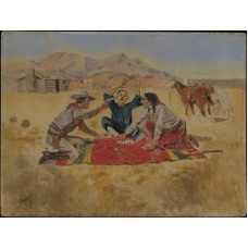Russell Chinaman Chance Gamblers Western Art Russell Chinaman Chance Gamblers Western Art