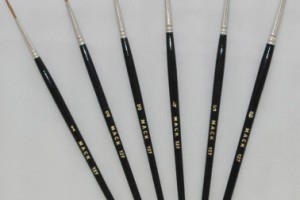 Series 127 Sable Scroll Brushes