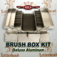 Brushes Box Kit Aluminum