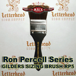 Gold Leaf Water Size Mop Brushes