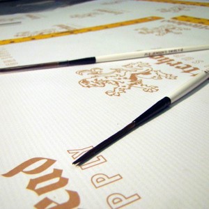 Scroll Brushes for Lettering and Detail