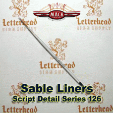 Script Liner Brush Sable series 126 size 1