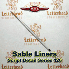 Script Liner Brush Sable series 126 size 4