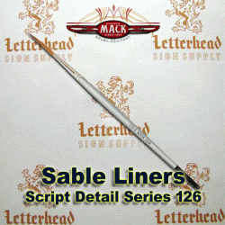 Script Liner Brush Sable series 126 size 6 Script Liner Brush Sable series 126 size 6