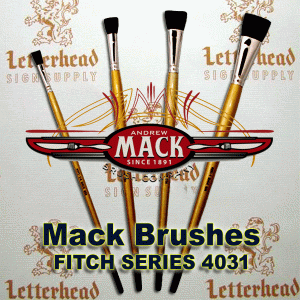 Series 4031 Mack Fitch Brushes Series 4031 Mack Fitch Brushes
