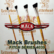 Fitches Lettering Brushes