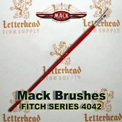 Fitch Brush Lettering Series-4042 size 1/4"