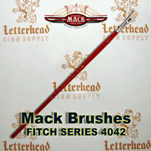 Fitch Brush Lettering Series-4042 size 1/4" Fitch Brush Lettering Series-4042 size 1/4"