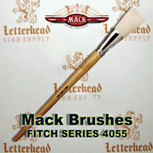 Fitch Lettering Brush Master Stroke Series-4055 Size 2" Fitch Lettering Brush Master Stroke Series-4055 Size 2"