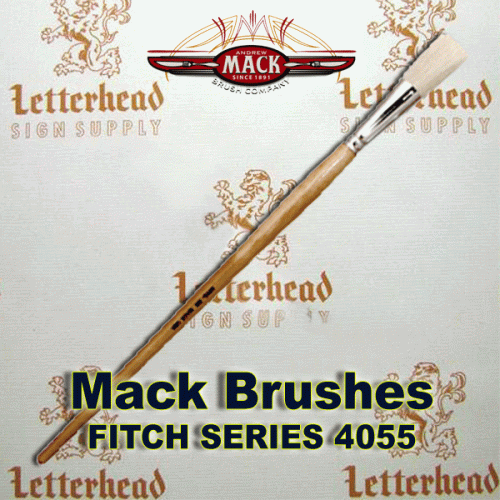 Fitch Lettering Brush Master Stroke Series-4055 Size 1" Fitch Lettering Brush Master Stroke Series-4055 Size 1"
