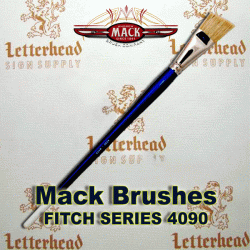 Fitch Angular lettering Brush Size 1" Series-4090