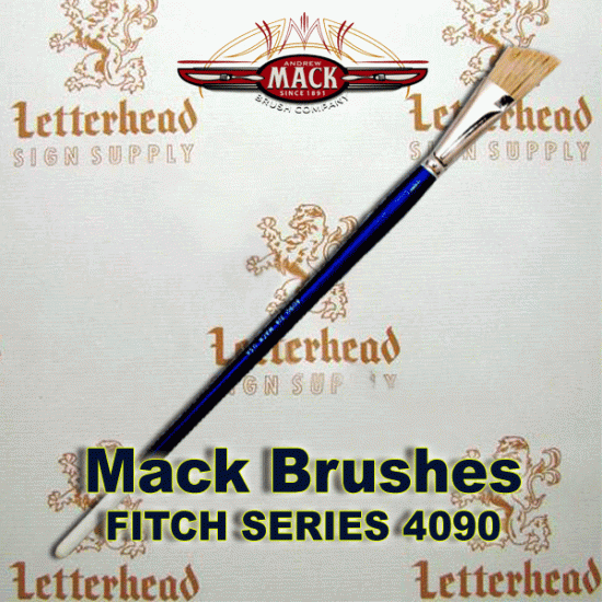 Fitch Angular lettering Brush Size 3/4" Series-4090