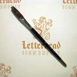 Flat Lettering Brush "Soft Stroke" Brown series-1992 size 1/2" Flat Lettering Brush "Soft Stroke" Brown series-1992 size 1/2"