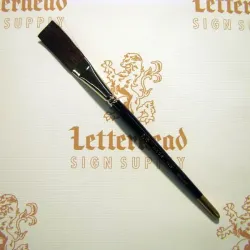 Flat Lettering Brush "Soft Stroke" Brown series-1992 size 3/4" Flat Lettering Brush "Soft Stroke" Brown series-1992 size 3/4"