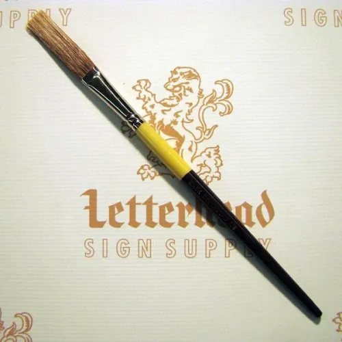 Flat Lettering Brush Grey Stroke series-1932 size 1/2"