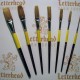 Flat Lettering Brushes Grey Stroke series 1932 by Mack Brush Flat Lettering Brushes Grey Stroke series 1932 by Mack Brush