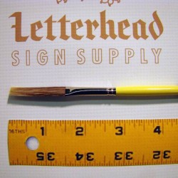 Flat Lettering Brush Grey Stroke series-1932 size 1/4" Flat Lettering Brush Grey Stroke series-1932 size 1/4"