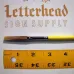 Flat Lettering Brush Grey Stroke series-1932 size 1/4"
