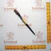 Flat Lettering Brush Grey Stroke series-1932 size 3/4"
