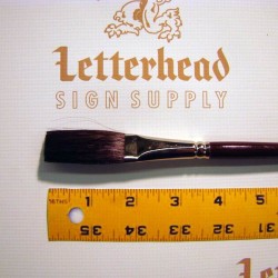 Flat Lettering Brushes "Jet Stroke" series-1962 size 3/4" Flat Lettering Brushes "Jet Stroke" series-1962 size 3/4"