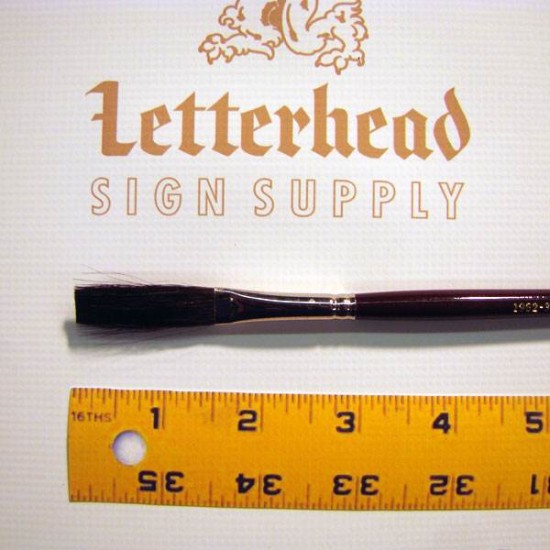 Flat Lettering Brushes "Jet Stroke" series-1962 size 3/8"