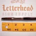 Flat Lettering Brush "Soft Stroke" Brown series-1992 size 1/4"