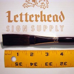 Flat Lettering Brush "Soft Stroke" Brown series-1992 size 3/4" Flat Lettering Brush "Soft Stroke" Brown series-1992 size 3/4"
