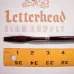 Flat Lettering Brush "Soft Stroke" Brown series-1992 size 3/8"