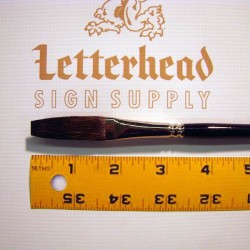 Flat Lettering Brush "Soft Stroke" Brown series-1992 size 5/8" Flat Lettering Brush "Soft Stroke" Brown series-1992 size 5/8"