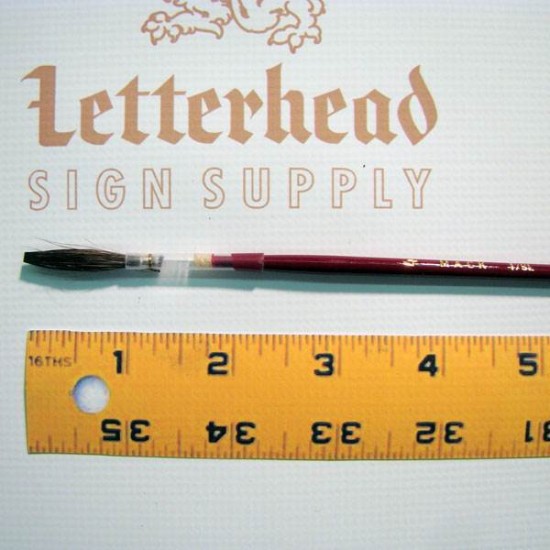 Lettering Quill Brown Squirrel size 4 series 179L