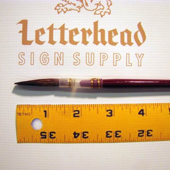 Lettering Quill Brown Squirrel size 9 series 179L