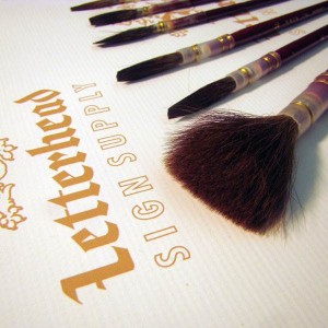 Quill Lettering Brushes