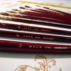 Lettering Quill Brown Squirrel Series 179L Full Set Lettering Quill Brown Squirrel Series 179L Full Set