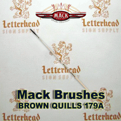 Lettering Quill brush brown series 179 size 0