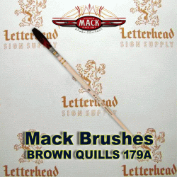 Lettering Quill brush brown series 179 size 11