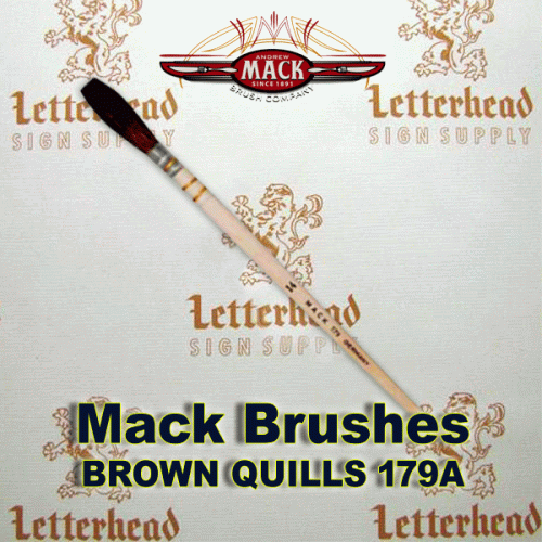 Lettering Quill brush brown series 179 size 14