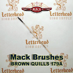 Lettering Quill brush brown series 179 size 3