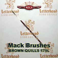 Lettering Quill Brown Squirrel Size 0 Series 179L