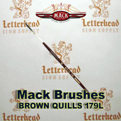 Mack Brush, Pinstriping Brush For Water based & Acrylic, Series 70 Size #0