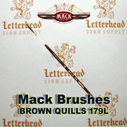 Lettering Quill Brown Squirrel Size 0 Series 179L Lettering Quill Brown Squirrel Size 0 Series 179L