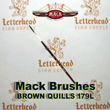 Lettering Quill Brown Squirrel Size 1 Series 179L