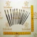 Lettering Quill brush grey series 189L Full Set