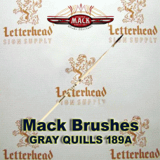 Lettering Quill brush grey series 189 size 0