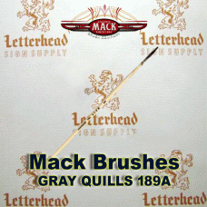 Lettering Quill brush grey series 189 size 1