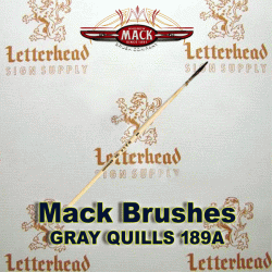 Lettering Quill brush grey series 189 size 1 Lettering Quill brush grey series 189 size 1
