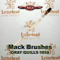 Lettering Quill brush grey series 189 size 10 Lettering Quill brush grey series 189 size 10
